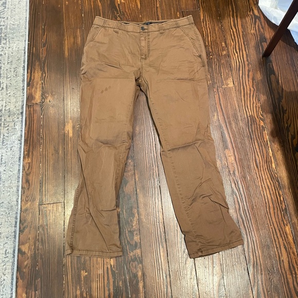 Men's Brown Casual Pants - Picture 1 of 1